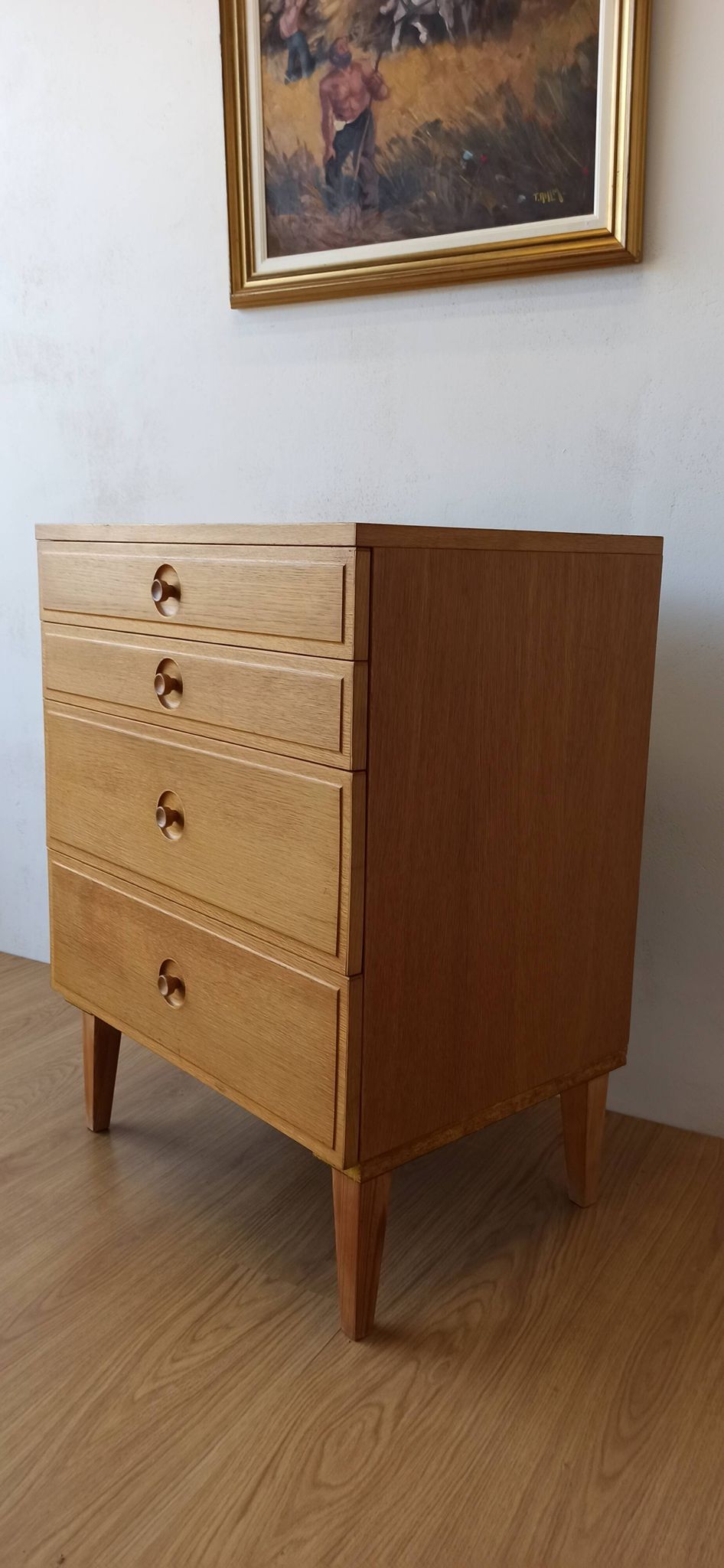 Scandinavian Teak Dresser by Bertil Fridhagen for Bodafors, 1970.
