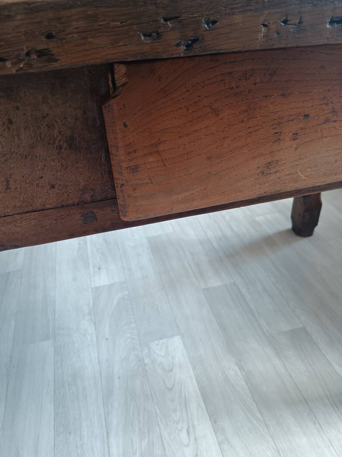 Antique French farmhouse table