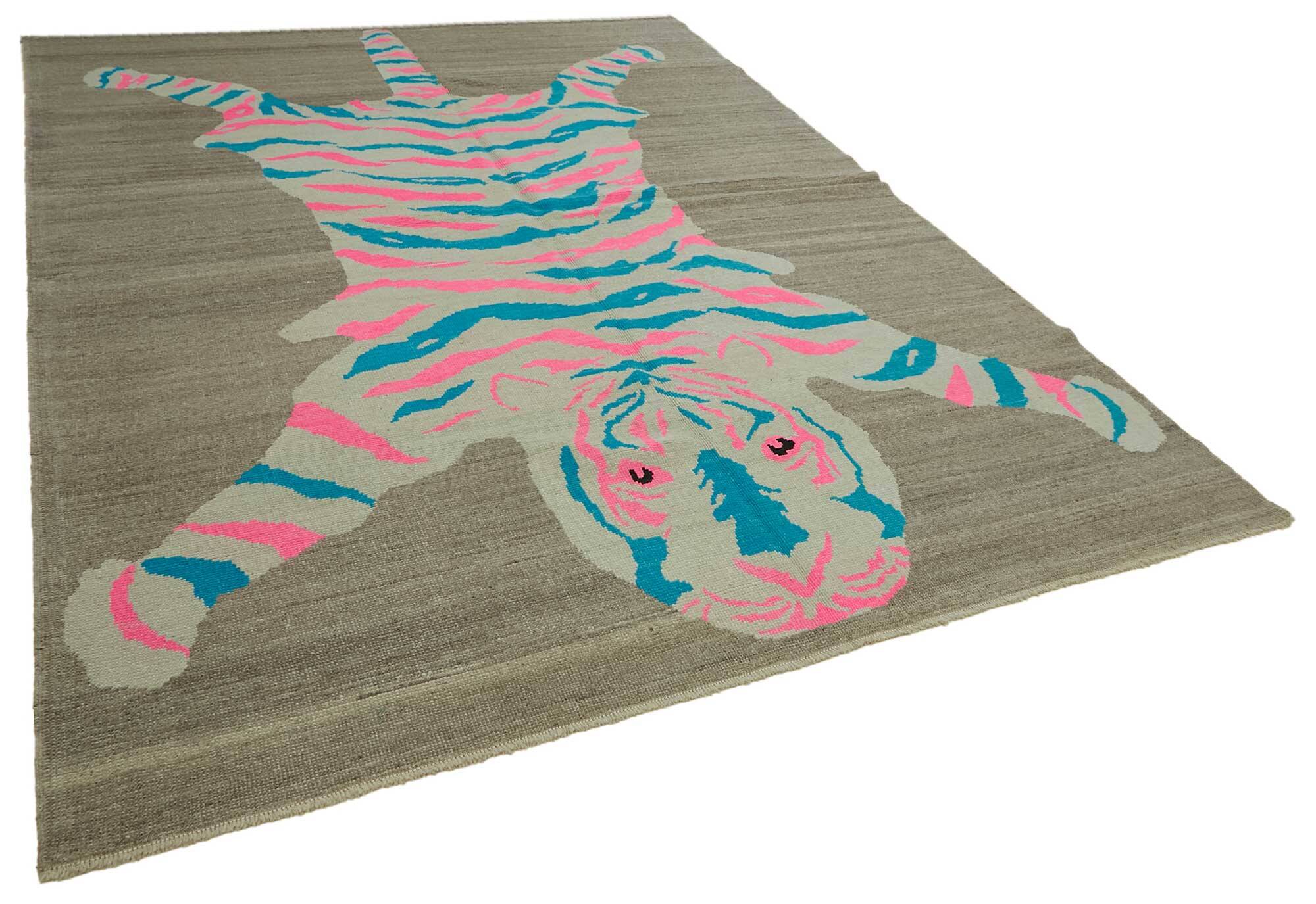 Turkish Handknotted Wool Tiger Rug  256 cm x 348 cm