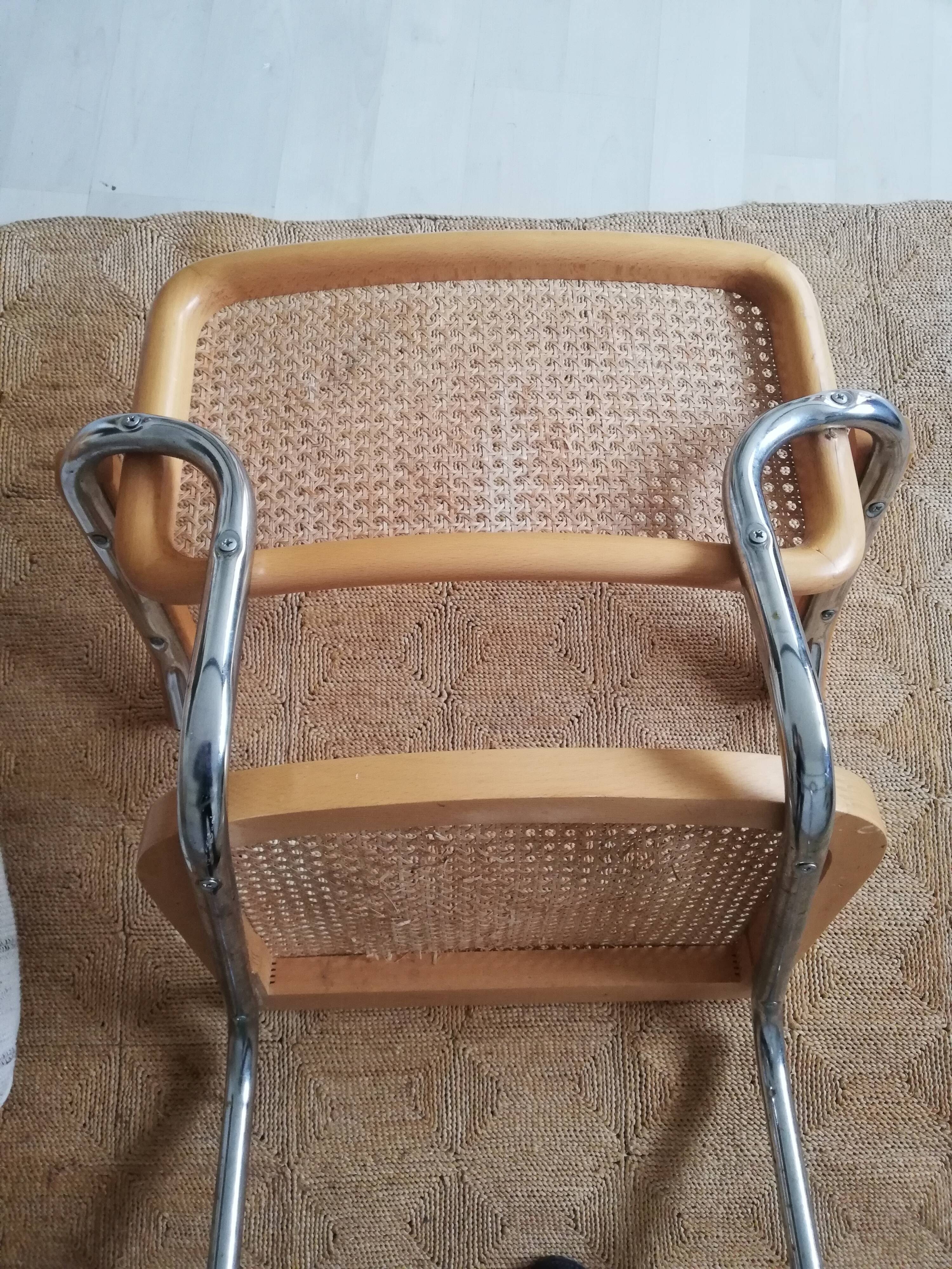Cesca B34 armchair by Marcel Breuer