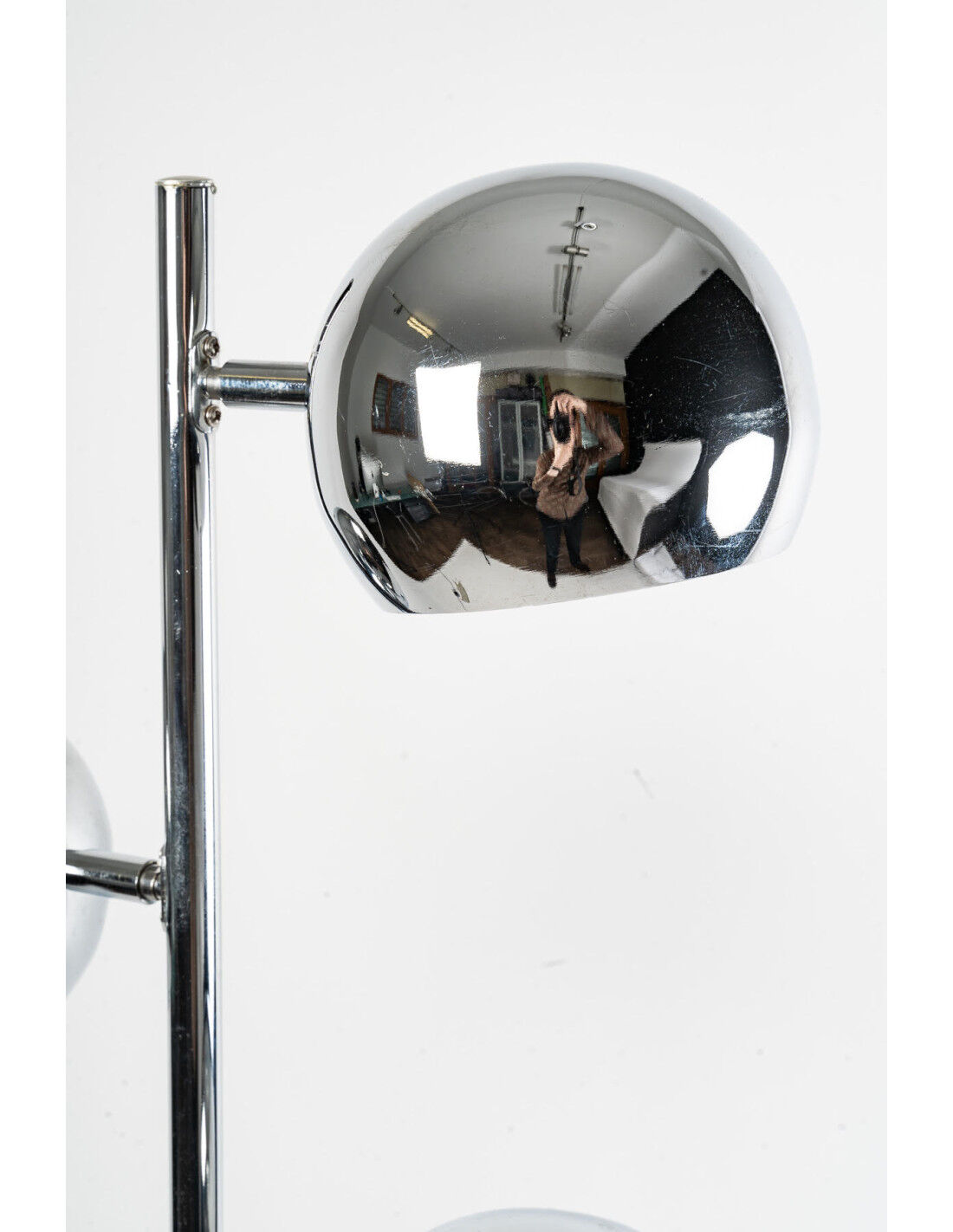 Design floor lamp in the taste of the 1970s