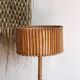 Vintage rattan lamppost