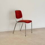 Vintage chrome stainless steel chair 1970