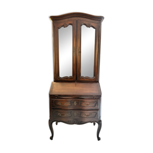 Secrétaire vitrine en