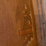 Pair of vintage bistro chairs, Netherlands, 1950s-60s