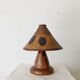 Carlos Zipperer wooden table lamp, 1920.bresil