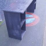 Modernist solid wood console