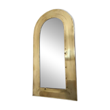 Vintage brass mirror