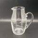 Fine chiseled glass carafe