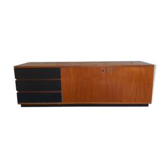 Louis Paolozzi sideboatd in teak modernist design 60