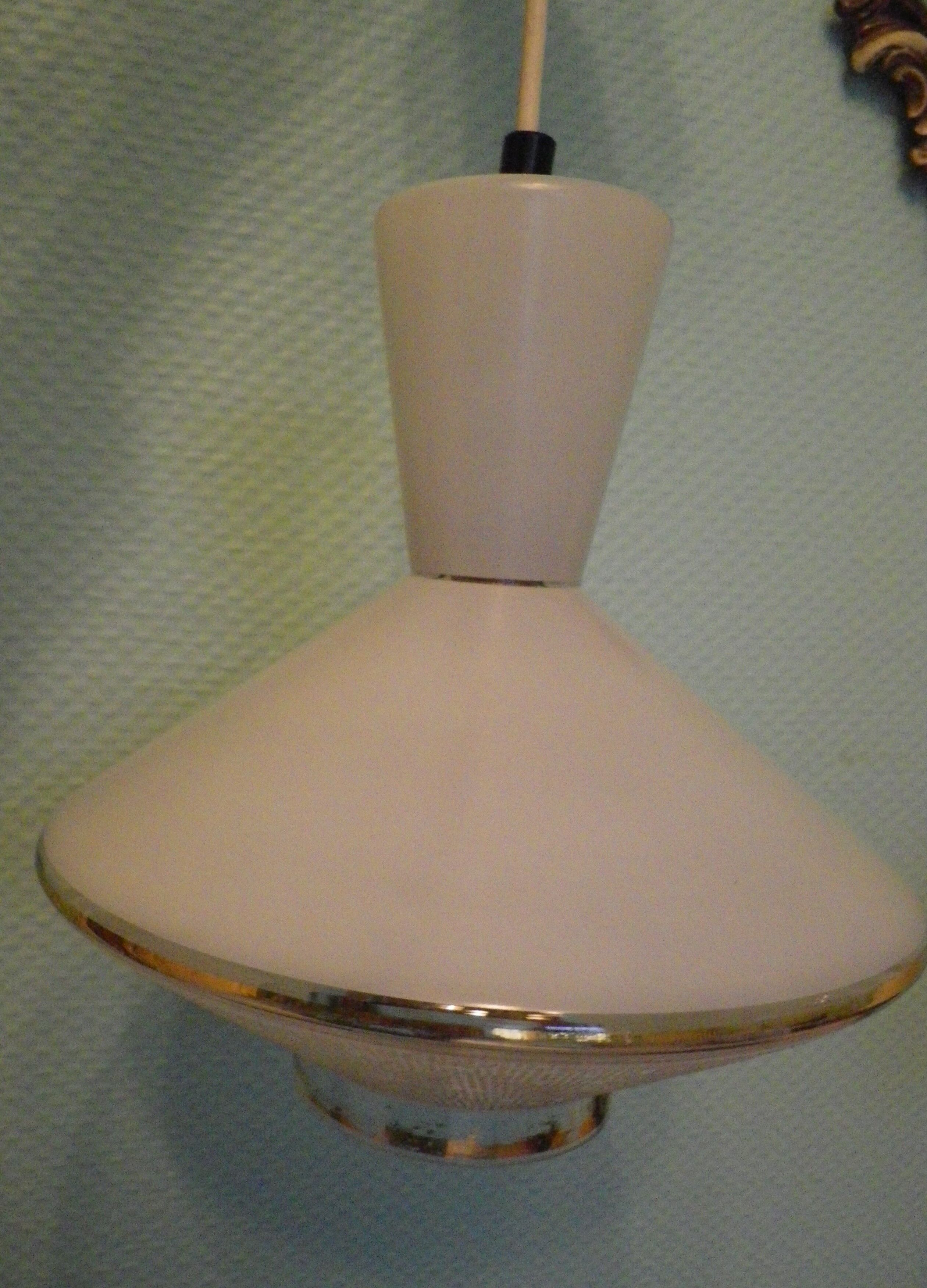 Vintage diabolo pendant lamp 1950/1960 Scandinavian design