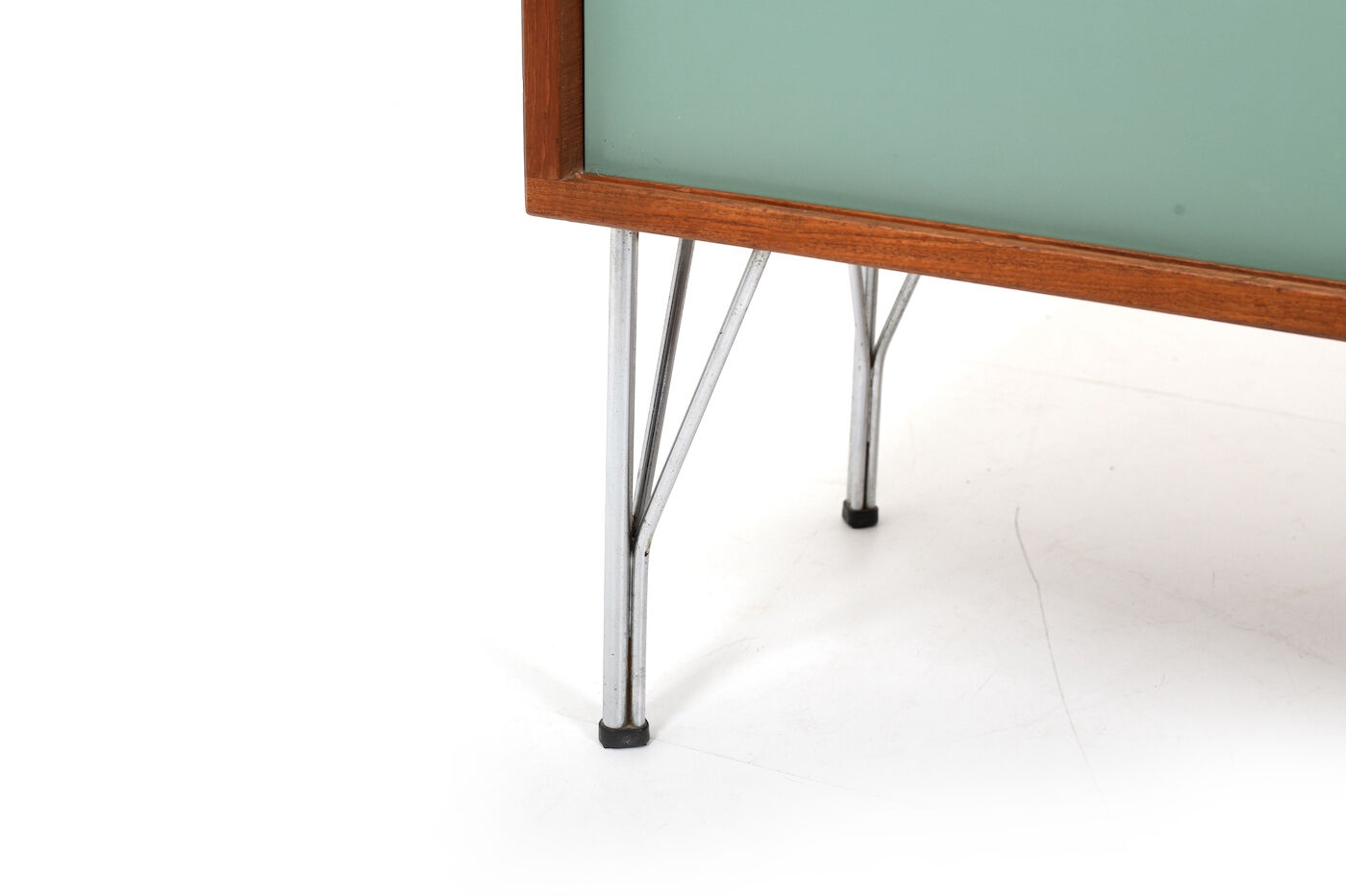Heinrich Roepstorff Teak and Colored Doors Sideboard 1950s