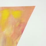 Minimalist painting autumn