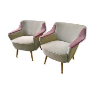 Pair of chairs design club original 50-60's