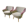 Pair of chairs design club original 50-60's