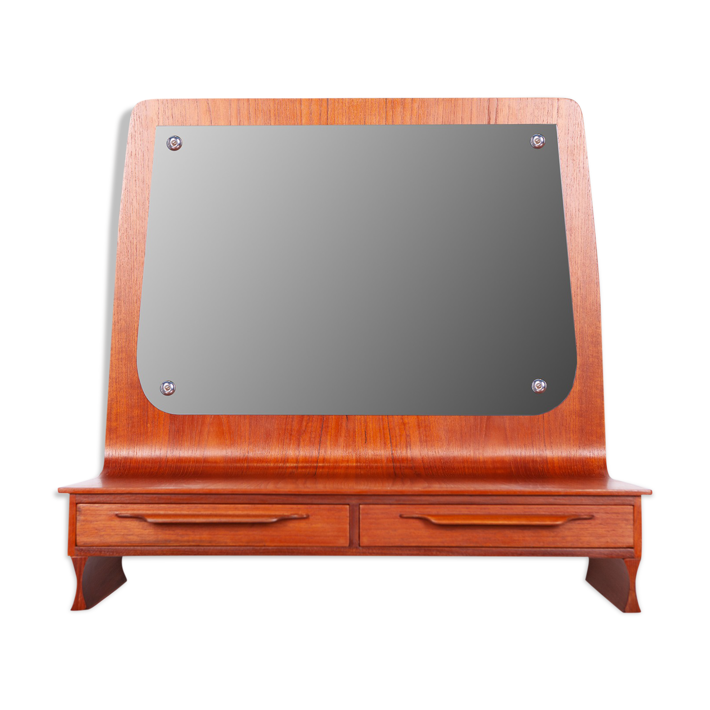 Hanging dressing table & mirror by J. Andersen for CFC Silkeborg, 1960s