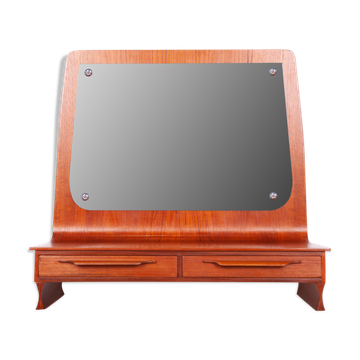 Hanging dressing table & mirror by J. Andersen for CFC Silkeborg, 1960s