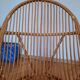 Rattan basket armchair