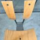 4 old raw design chairs Karl Friedrich Forster model Trix KFF postmodern 70s/80s