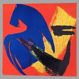 Gérard Schneider (1895-1986)Original lithograph.