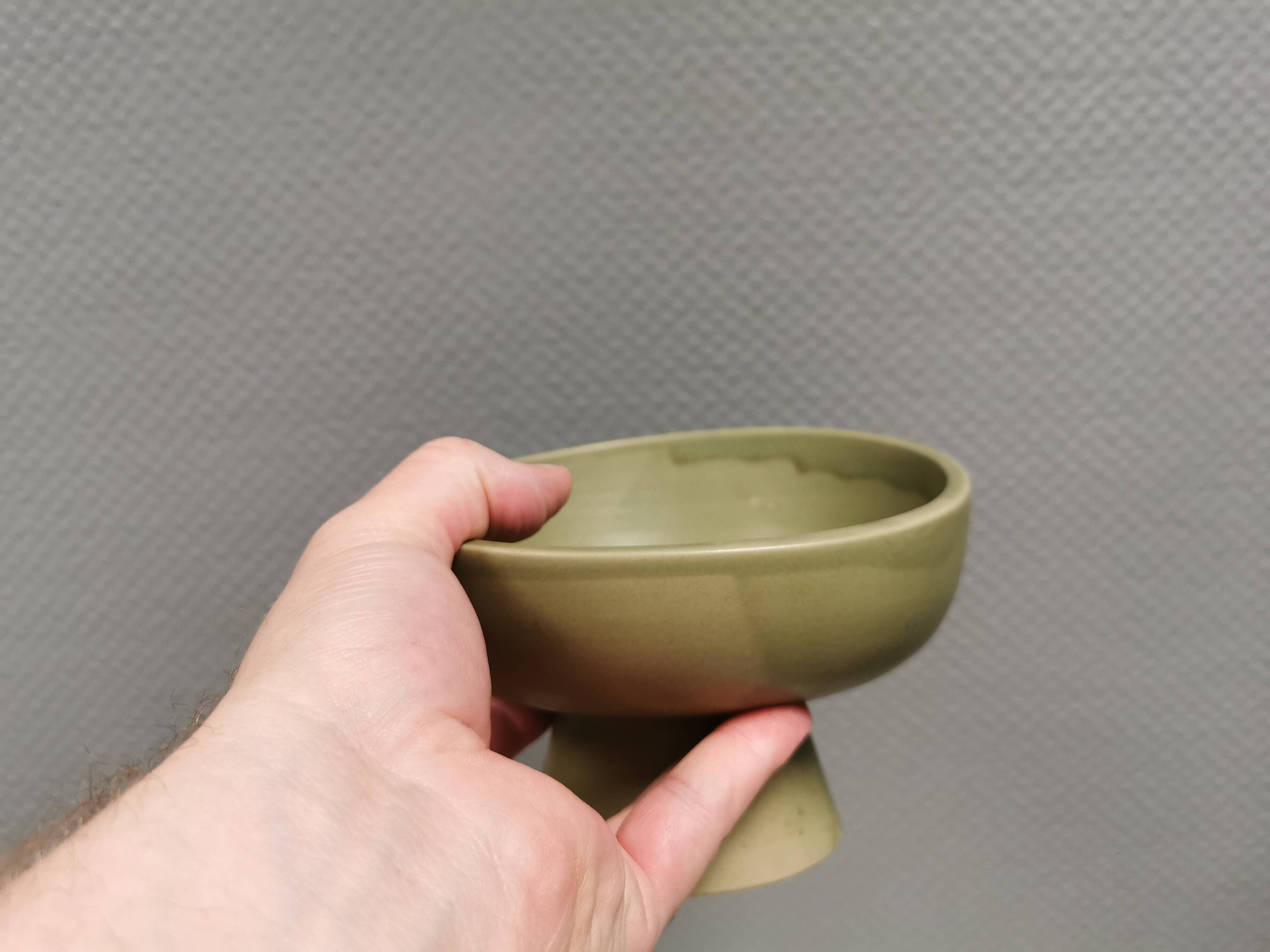 A ceramic stand/fruit bowl, Denmark, estimated 1990s.