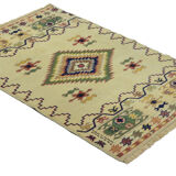 Anatolian handmade vintage rug 169 cm x 107 cm