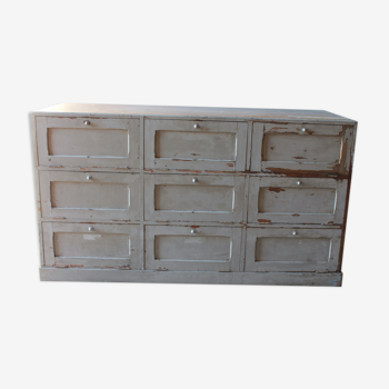Enfilade meuble de métier à clapets