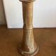 Pretty sandstone candle holder with handle