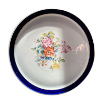 Old dish in Limoges porcelain