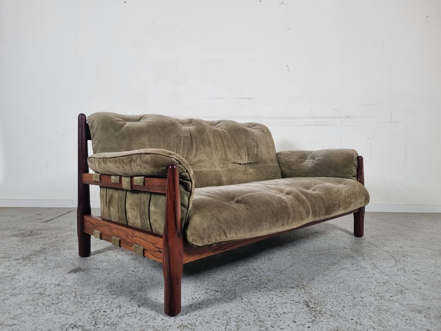 Brazilian rosewood sofa 70s