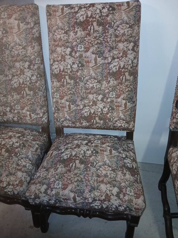 Série fauteuil et chaise