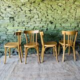 Ensemble de 4 chaises bistrot