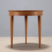 Antique Art Deco coffee table in exotic wood from the 19th century.