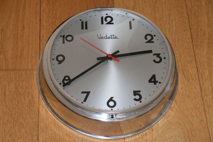 Steel wall clock 1960