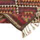 Turkish Handwoven Vintage Herki Kilim 84 cm x 368 cm