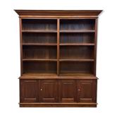 Classic English Semi Open Bookcase