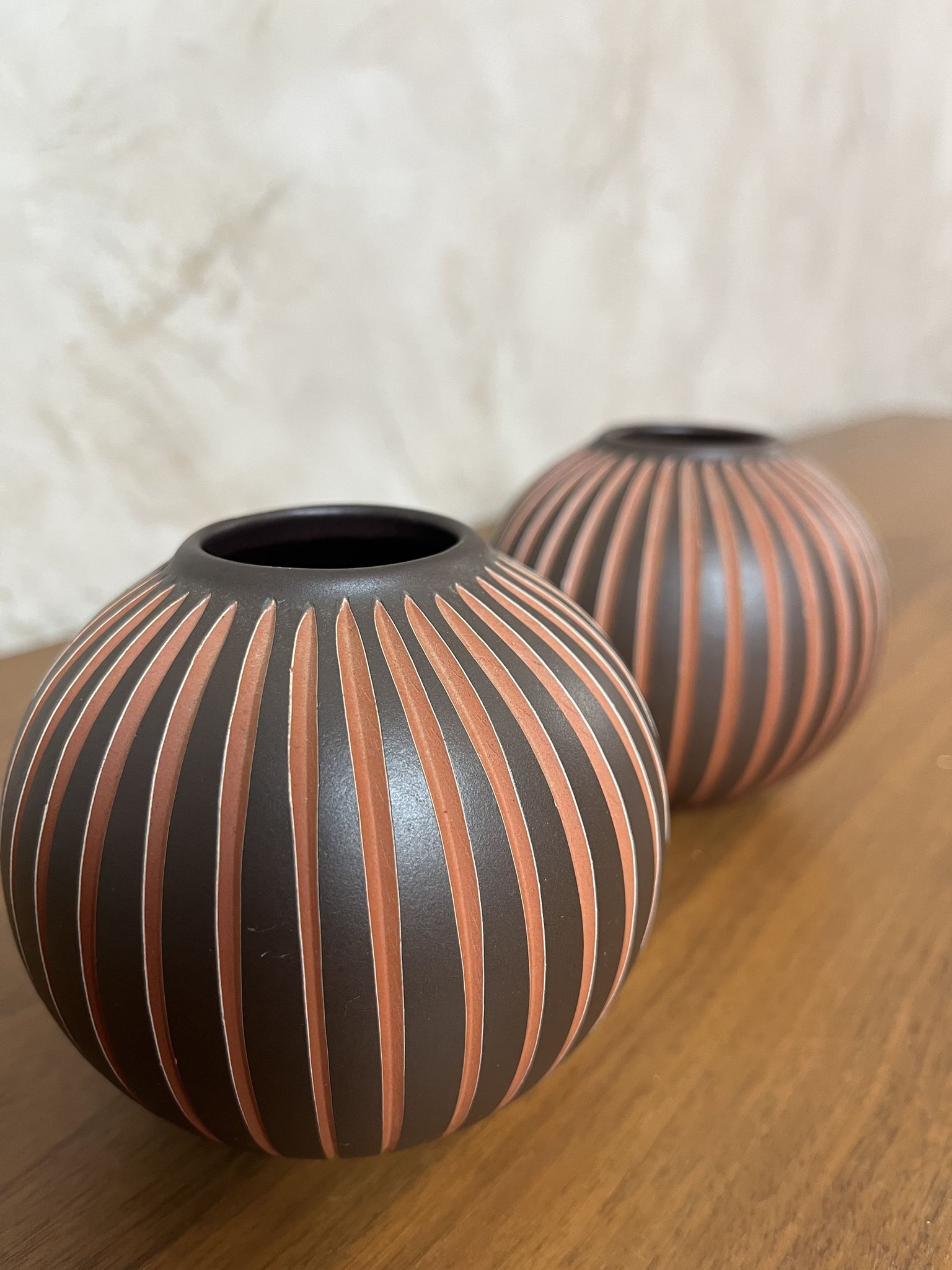 Vases « Kerbschnitt », Wormser
