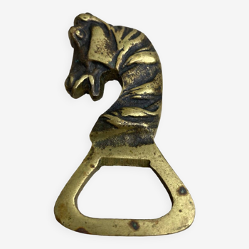 Bronze horse head bottle opener