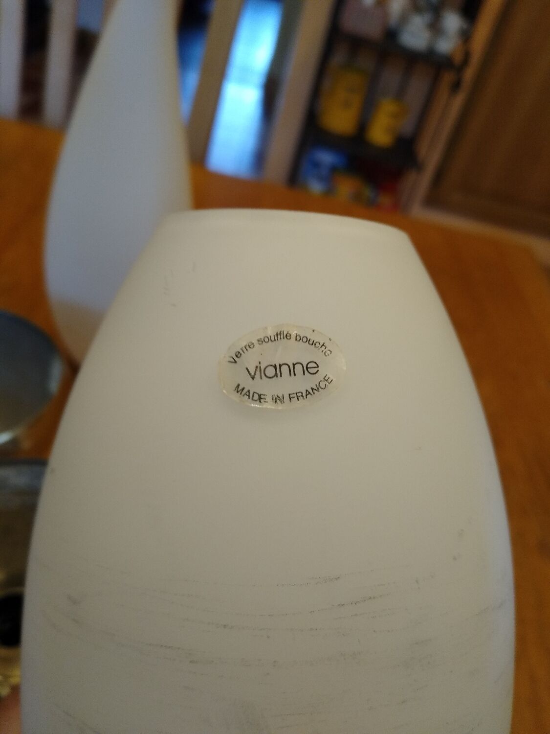 Vintage Lucien Gau table lamp