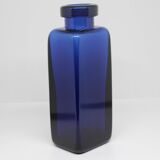 Solid cobalt blue vase