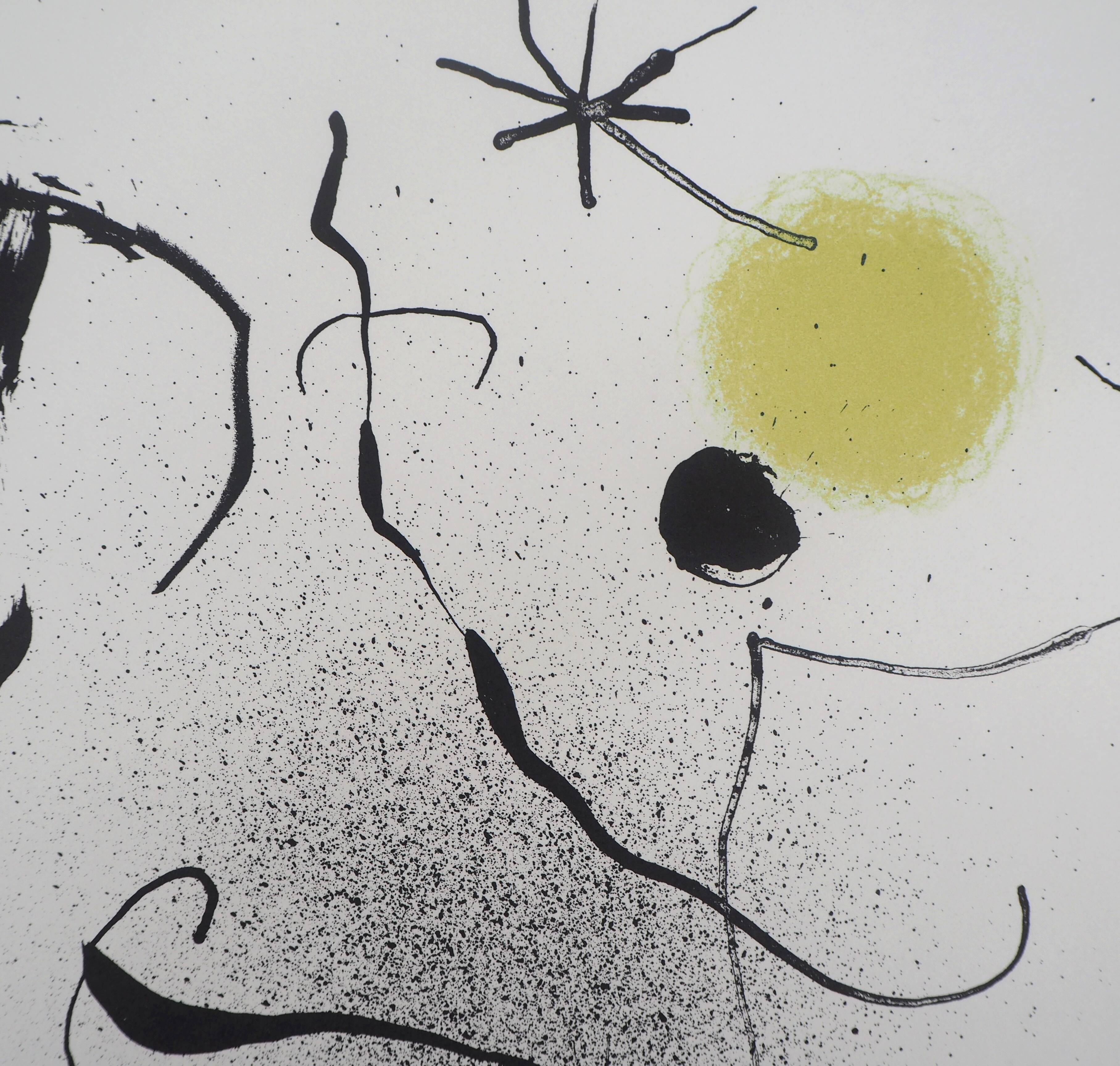 Joan Miro: Bouquet of Dreams for Leila - Original Lithograph
