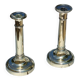 Pair of copper candlesticks