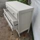 Commode vintage pieds compas