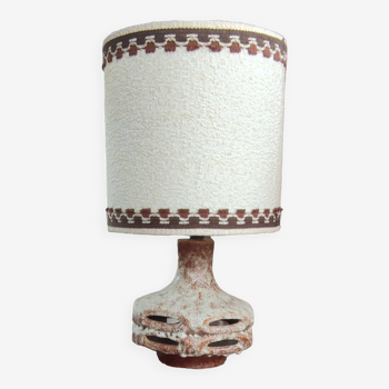 Vintage stein keramik west germany ceramic table lamp/1960s