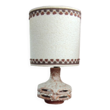 Vintage stein keramik west germany ceramic table lamp/1960s