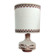 Vintage stein keramik west germany ceramic table lamp/1960s