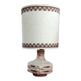 Vintage stein keramik west germany ceramic table lamp/1960s