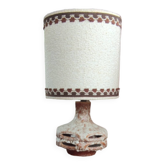 Lampe à poser céramique vintage stein keramik west germany/années 1960