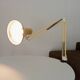 Lampe d' architecte scandinave vintage HCF Danemark pour Maxam 1968