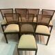 8 chaises art-deco